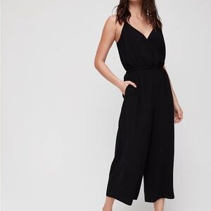 NWT Black Aritzia Wilfred New Melodie Jumpsuit